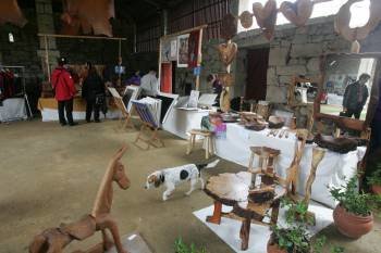 Museo do Coiro de Allariz, que hasta el domingo albergará el 'Mercado de Artesanía'. (Foto: MARCOS ATRIO)