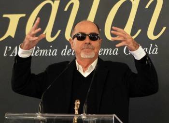 El director de cine catalán José Juan Bigas Luna, en una foto tomada el pasado mes de enero. (Foto: TONI ALBIR)