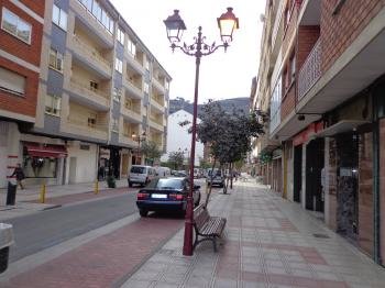 Calle Abdón Blanco, en O Barco.