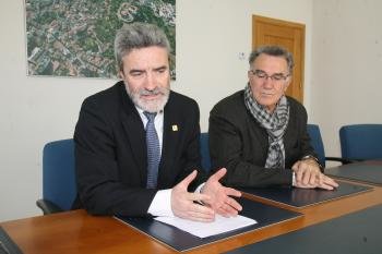 Severino Rodríguez y Alfredo García, en Monforte.