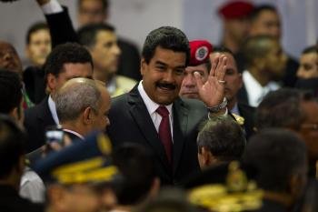El gobernante encargado y candidato del oficialismo, Nicolás Maduro (Foto: EFE)