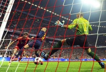 El Bayern, sin tener tanto la pelota, fue el equipo que llevó peligro cuando atacó y el que terminó haciendo los goles.
