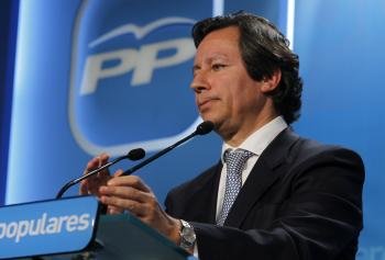 El vicesecretario general de Organización Electoral del PP, Carlos Floriano.