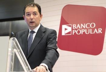 El consejero delegado del Banco Popular, Francisco Gómez.