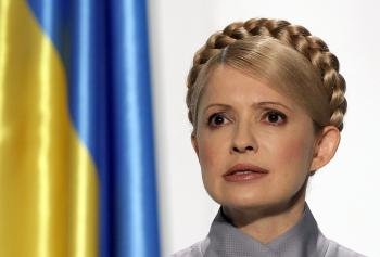 Fotografía de archivo tomada el 11 de marzo de 2010 que muestra a la entonces primera ministra ucraniana, Yulia Timoshenko.
