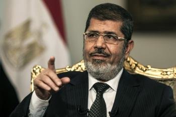El presidente egipcio, Mohamed Mursi.