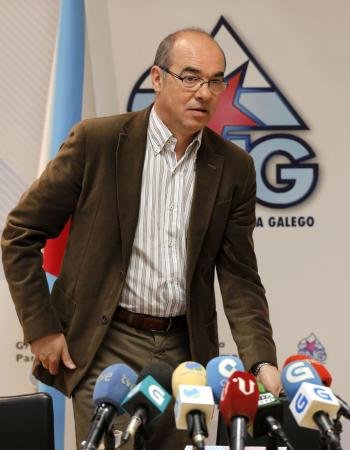 El portavoz parlamentario del BNG, Francisco Jorquera.