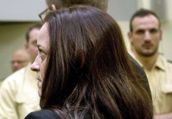 La acusada neonazi Beate Zschäpe, en la Audiencia Territorial de Múnich.