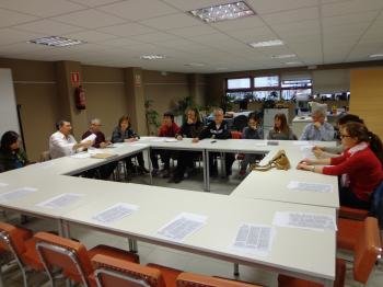 Reunión constituyente del Consello Escolar de O Barco.