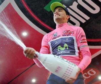El ciclista español Beñat Intxausti Elorriaga (Movistar) (Foto: efe)