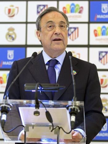 El presidente del Real Madrid CF, Florentino Pérez (Foto: EFE)