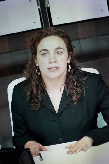 María Loureiro, profesora de la Universidad de Santiago. (Foto: CABALAR)