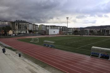 Imagen del estadio del Campus de Ourense. (Foto: XESÚS FARIÑAS)