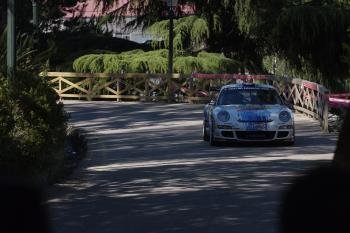Vallejo, a bordo del Porsche 911 (Foto: AD)
