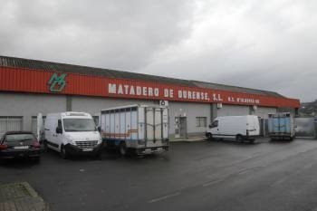 Instalaciones del matadero municipal de la ciudad, cuya gestión está en manos de Matadero de Ourense S.L. (Foto: MIGUEL ÁNGEL)