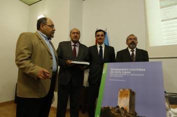 Francisco Fariña, Martínez, José Enrique Fernández y Julio Rodríguez. (Foto: X.F.)