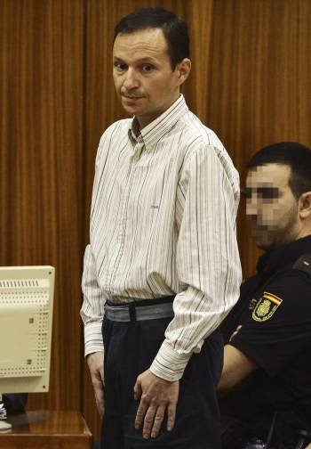 José Bretón, ayer en el juicio. (Foto: R. ALCAIDE.)
