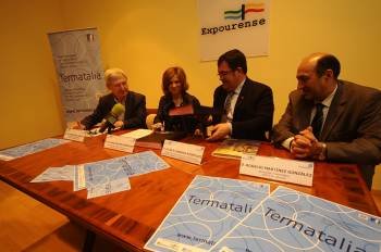 Alejandro Rubín, Nava Castro, Celso Barbosa y Rogelio Martínez, en la firma del convenio.  (Foto: MARTIÑO PINAL)