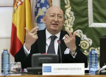 Mauro Varela, durante su comparecencia. (Foto: Xoan Rey)