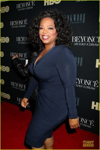 La periodista Oprah Winfrey.