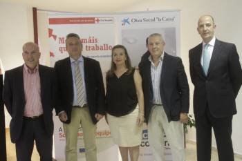 Carlos Rosón, Fernando Garza, Teresa Babarro, Juan Carlos Parada y Jesús Garballo. (Foto: MIGUEL ÁNGEL)