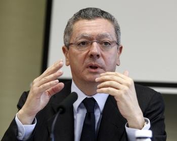 El ministro de Justicia, Alberto Ruiz-Gallardón (Foto: efe)
