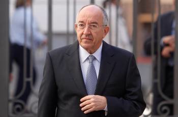 Miguel Ángel Fernández Ordóñez exgobernador del Banco de España. (Foto: HOHEM GOUVEIA)