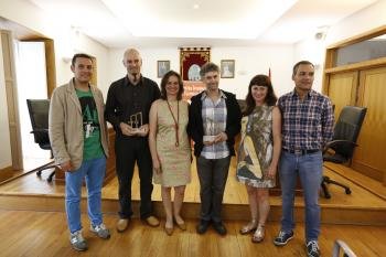 Roberto Pascual, Fran Godón, Cristina Domínguez, Cándido Pazó, Mónica Caamaño y Marcos Blanco (Foto: Xesús Fariñas)