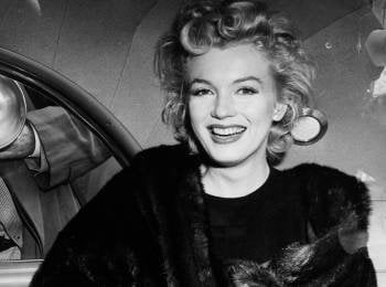 La actriz Marilyn Monroe.