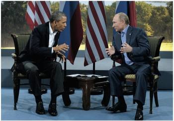 Obama y Putin en su encuentro bilateral durante la cumbre del G8 del pasado junio.