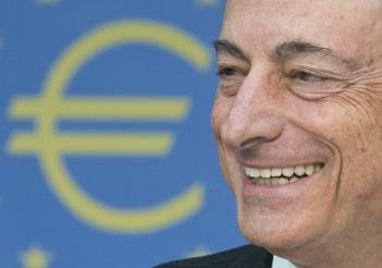 El presidente del BCE , Mario Draghi, durante una rueda de prensa el 1 de agosto. (Foto: EFE )