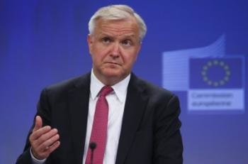 El vicepresidente económico de la Comisión Europea, Olli Rehn.