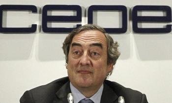 El presidente de la CEOE, Juan Rosell, en una imagen de archivo. (Foto: EFE)