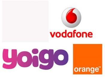 Vodafone, Orange y Yoigo