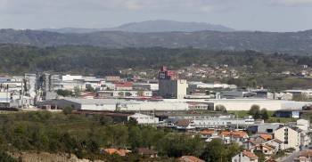 Vista del Polígono Industrial de San Cibrao das Viñas.  (Foto: MARCOS ATRIO)