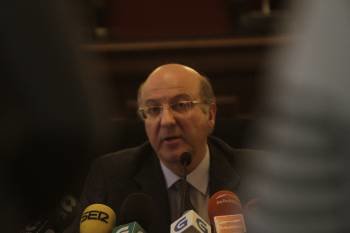 El alcalde, Agustín Fernández.  (Foto: MIGUEL ÁNGEL)