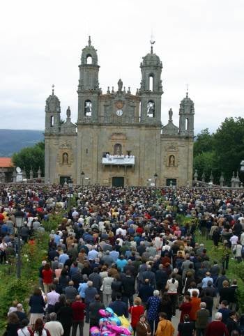 Santuario de Los Milagros en la romería celebrada el año pasado. (Foto: ARCHIVO)
