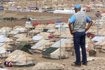 Campo de refugiados Sirios en Irak (Foto: efe)