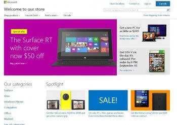 La tienda 'online' de Microsoft