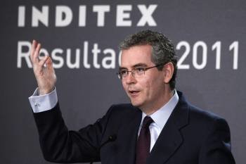 El presidente del grupo textil Inditex, Pablo Isla. (Foto: HOHEM GOUVEIA)