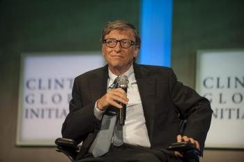 El magnate y filántropo estadounidense Bill Gates