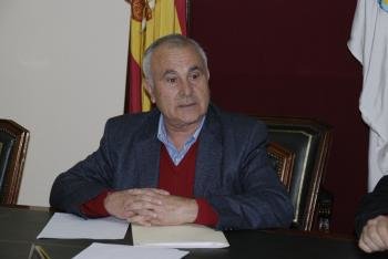 Edesio Yáñez, alcalde de A Veiga.