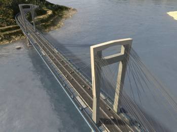 El puente de Rande, al que se dotará de dos nuevos carriles uno por sentido.