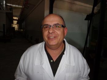 Julio Ricarte, enólogo de la bodega cooperativa Virgen de las Viñas.
