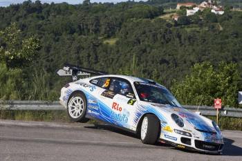 Sergio Vallejo, con el Porsche, es uno de los inscritos para la cita cordobesa.