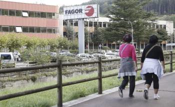 Factoría de Fagor en la localidad guipuzcoana de Mondragón. (Foto: GORKA ESTRADA)