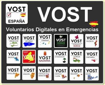En España comienzan a desplegarse las agrupaciones de voluntarios digitales en emergencias.