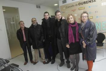 César Silva, Manuel Curiel, Christian Klandt, Monti Castiñeiras, Nora Sola y Ana Garrido. (Foto: MIGUEL ÁNGEL)