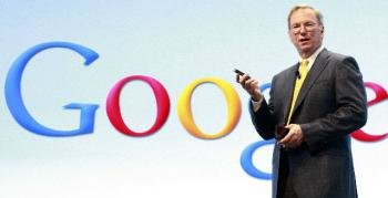 El presidente ejecutivo de Google Eric Schmidt