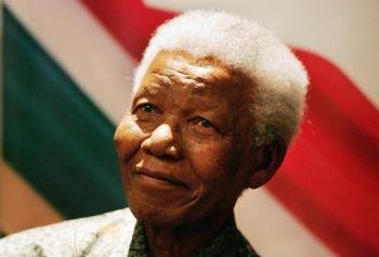  El expresidente sudafricano Nelson Mandela